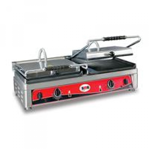 GMG Contact grill Toast maschine KG2735DEG top grooved and down 1/2 smooth 1/2 grooved